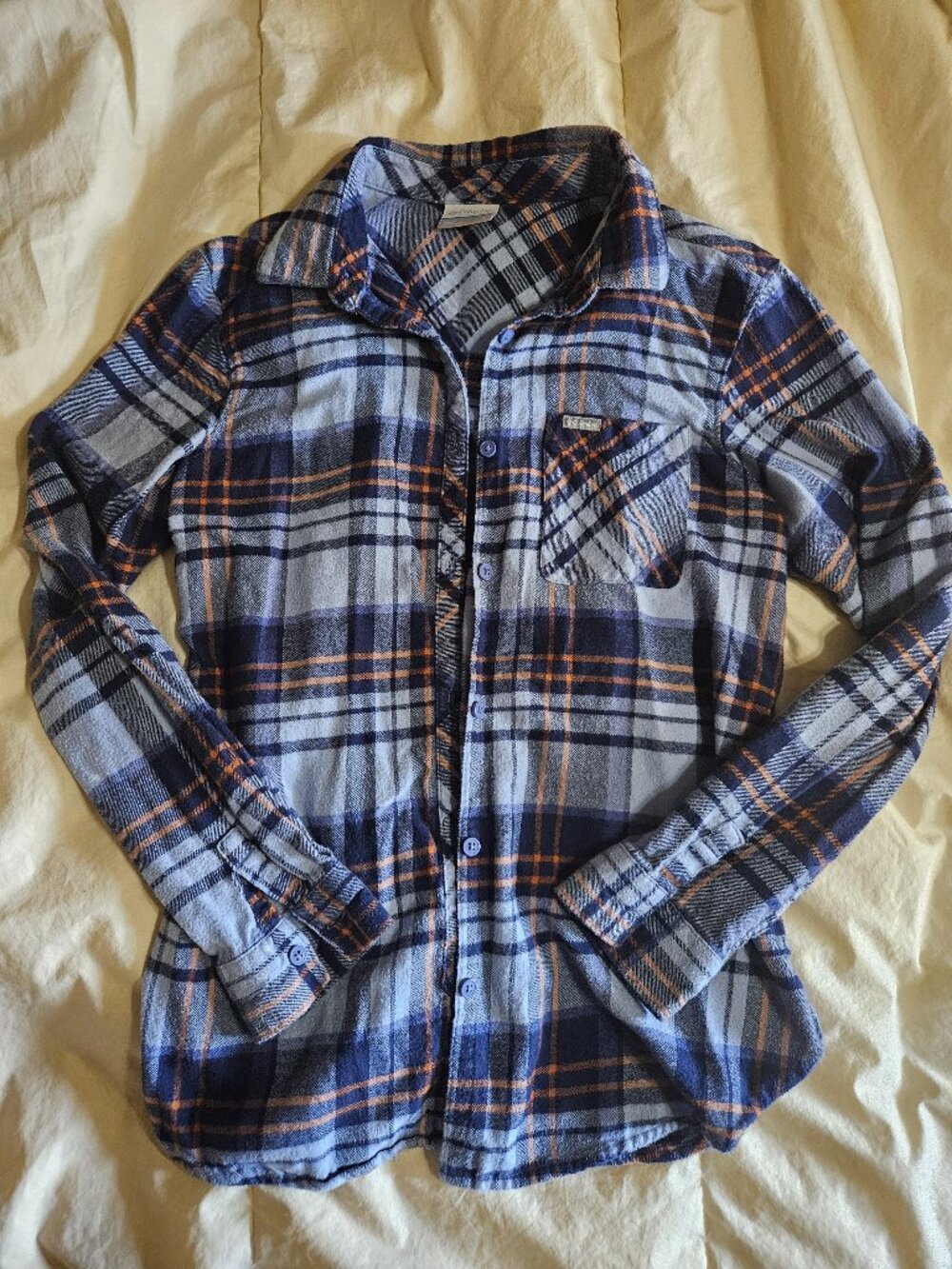 Columbia Flannel Button Up Shirt